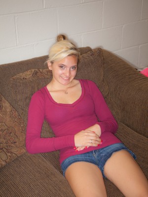 Desiree On Couch